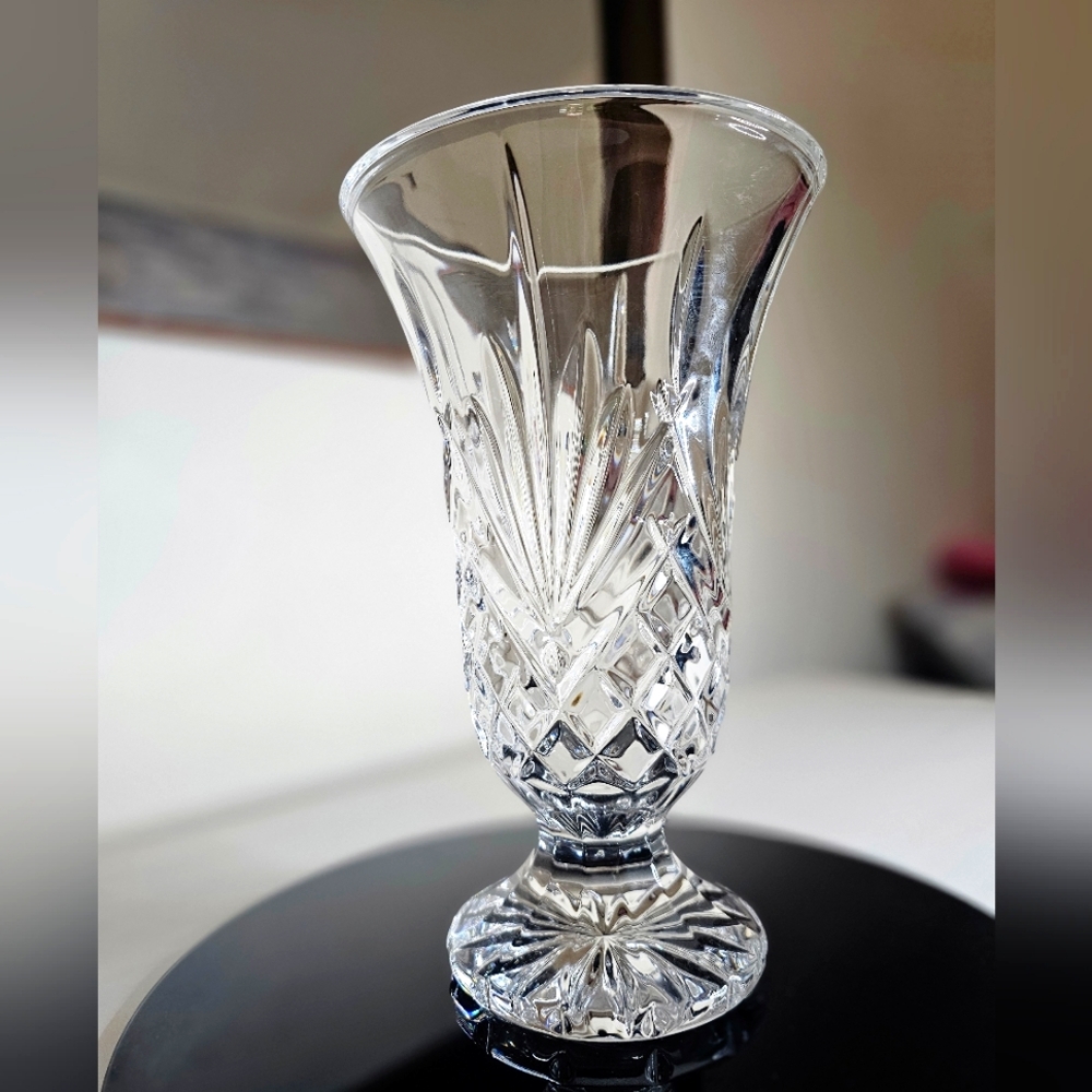 Marquise by Waterford Crystal Vase Footed
